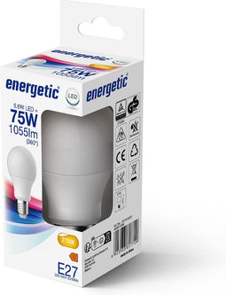 Energetic - LED Lamp - Mat - 75W - 1055LM - E27