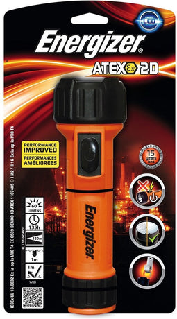 Energizer 2D ATEX Zaklamp Ex Zone: 0, 1, 2 150 lm 175 m
