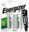 Energizer C - HR14 2500mAh - 1,2V Recharge Power Plus herlaadbare batterijen - 2 stuks