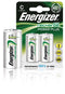 Energizer C - HR14 2500mAh - 1,2V Recharge Power Plus herlaadbare batterijen - 2 stuks