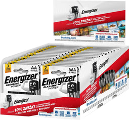 ENERGIZER Display batteries Alkaline Power 16xAA/4+16xAAA/4 BOOKING