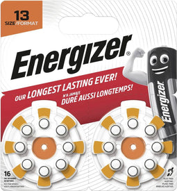 Energizer Knoopcel ZA312 1.45 V 16 stuk(s) Zink-lucht ENR EZ Turn & Lock (312)