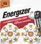Energizer Knoopcel ZA312 1.45 V 16 stuk(s) Zink-lucht ENR EZ Turn & Lock (312)