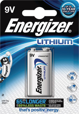 Energizer Ultimate Lithium 9V e-block MN1604 Batterij