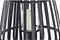Lykta DKD Home Decor Kristal Zwart Bamboe (35 x 35 x 60 cm)