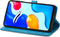 imoshion Hoesje Geschikt voor Xiaomi Redmi Note 11 (4G) / Redmi Note 11S (4G) Hoesje Met Pasjeshouder - imoshion Mandala Bookcase - Turquoise