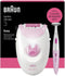 Braun Silk·épil 3 - Snoergebonden Epilator - Langdurig Gladde Huid - Roze