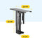 BRASQ CPU Houder - Verstelbare Desktopstandaard - 360° Draaibaar - Zwart