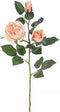 Engelse Roos Tak Zalm Roze 64 cm kunstplant