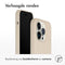 Accezz Liquid Silicone Backcover - iPhone 14 Pro - Schokabsorberend - Beige