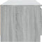vidaXL - Tv-meubel - met - LED-verlichting - 140x40x35,5 - cm - grijs - sonoma - eiken