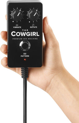 The Cowgirl - Premium Riding Seks Machine Zwart