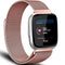 iMoshion Bandje Geschikt voor Fitbit Versa Lite / Versa 2 - iMoshion Milanese Watch bandje - Rosé Goud