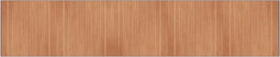 vidaXL - Vloerkleed - rechthoekig - 100x500 - cm - bamboe - naturel