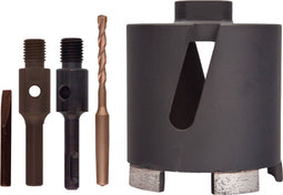 Perfectmate EPD0631 Dozenboor Diamant - 82 x 70mm - M16 - incl. adapters en centreerboor