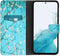 iMoshion Hoesje Geschikt voor Samsung Galaxy A54 (5G) Hoesje Met Pasjeshouder - iMoshion Design Softcase Bookcase - Wit / Blossom