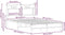 vidaXL - Bedframe - zonder - matras - hout - gerookt - eikenkleurig - 120x200 - cm