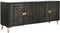 Dientafel Home ESPRIT Metaal Mangohout 177 x 45 x 75 cm