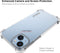 ENKAY Hoesje - Geschikt voor iPhone 14 Plus Hoesje - ENKAY TPU Back Cover met AirBag Corners - Transparant
