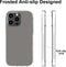 ENKAY Hoesje - Geschikt voor iPhone 14 Pro Hoesje - ENKAY TPU Back Cover met AirBag Corners - Transparant