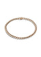 Casa Jewelry Collier Delight - Ketting zonder hanger - Rosé Verguld - 41 cm