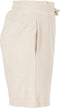 Reece Studio Sweat Shorts Dames - High Waist - Steekzakken - Wit (L)