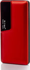 V-tac VT-3511 Powerbank met display - 10.000 mAh - Rood