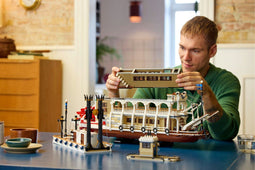 LEGO Ideas Stoomboot - Bouwpakket voor Volwassenen - 4090 onderdelen - 21356