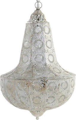 Plafondlamp DKD Home Decor Metaal Wit