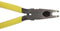 Toolland Krimptang - Voor UR/UY/UG connectoren - Compact en duurzaam - Geel