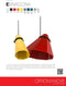 Ennagona Hanging Lamp RAL 9003