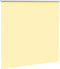 vidaXL - Rolgordijn - verduisterend - 155x130 - cm - stofbreedte - 151,6 - cm - geel
