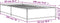 vidaXL - Bedframe - bewerkt - hout - en - metaal - grijs - sonoma - eiken - 90x190 - cm
