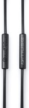 Muse M-107CF - Stereo in-ear oordopjes met microfoon en afstandsbediening - Zwart (3 paar)