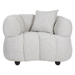 Home67 Fauteuil Rocco Beige