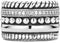 TI SENTO Dames Ring - 925 zilver - Zirconia wit - Maat 17.75 mm / maat 56 - 1835ZI