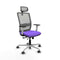 Piqueras y Crespo 1B086G2 - Bureaustoel - Verstelbare hoogte 50-62 cm - Lila