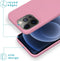 iMoshion Hoesje Geschikt voor iPhone 13 Pro Hoesje Siliconen - iMoshion Color Backcover - Roze