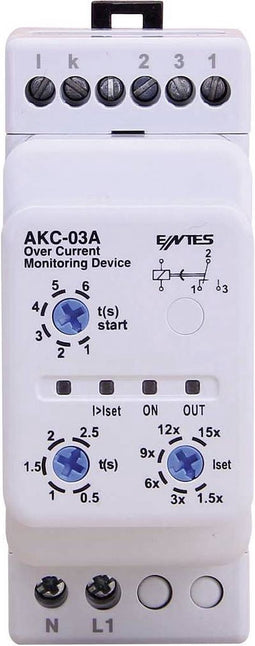 ENTES AKC-03A Bewakingsrelais 1x wisselcontact 1 stuk(s)