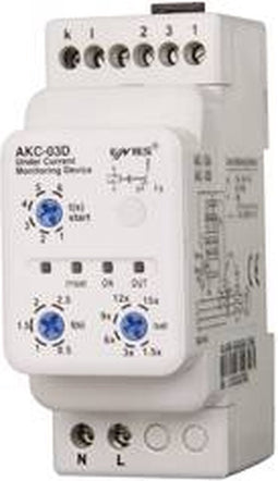 ENTES AKC-03D Bewakingsrelais 1x wisselcontact 1 stuk(s)
