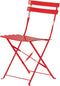 FIORI - Bistroset voor 2 - Rood - Staal