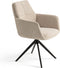 Furnihaus Milou - Draaibare Eetkamerstoel - Armleuning 360° draaifunctie - Beige