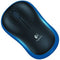 Logitech Wireless Mouse M185 - Draadloos - 1 jaar batterijlevensduur - Zwart/blauw