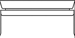 Envelop C5 6 114x229mm Venster Rechts Zelfklevend Wit 500st