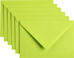 Envelop Papicolor C6 114x162mm appelgroen