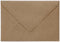 Envelop Papicolor EA5 156x220mm recycled kraft bruin