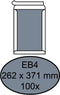 Envelop quantore bordrug eb4 262x371 zk 120gr wt | Doos a 100 stuk