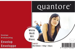 Envelop quantore visitekrt 90x140 95gr wt | Pak a 50 stuk