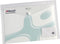 Enveloptas Rexel ice A4 + visitekaart transparant | 10 stuks