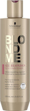Schwarzkopf BlondMe All Blondes Rich Conditioner - 1000 ml- Zilvershampoo - Voor Gekleurd haar -